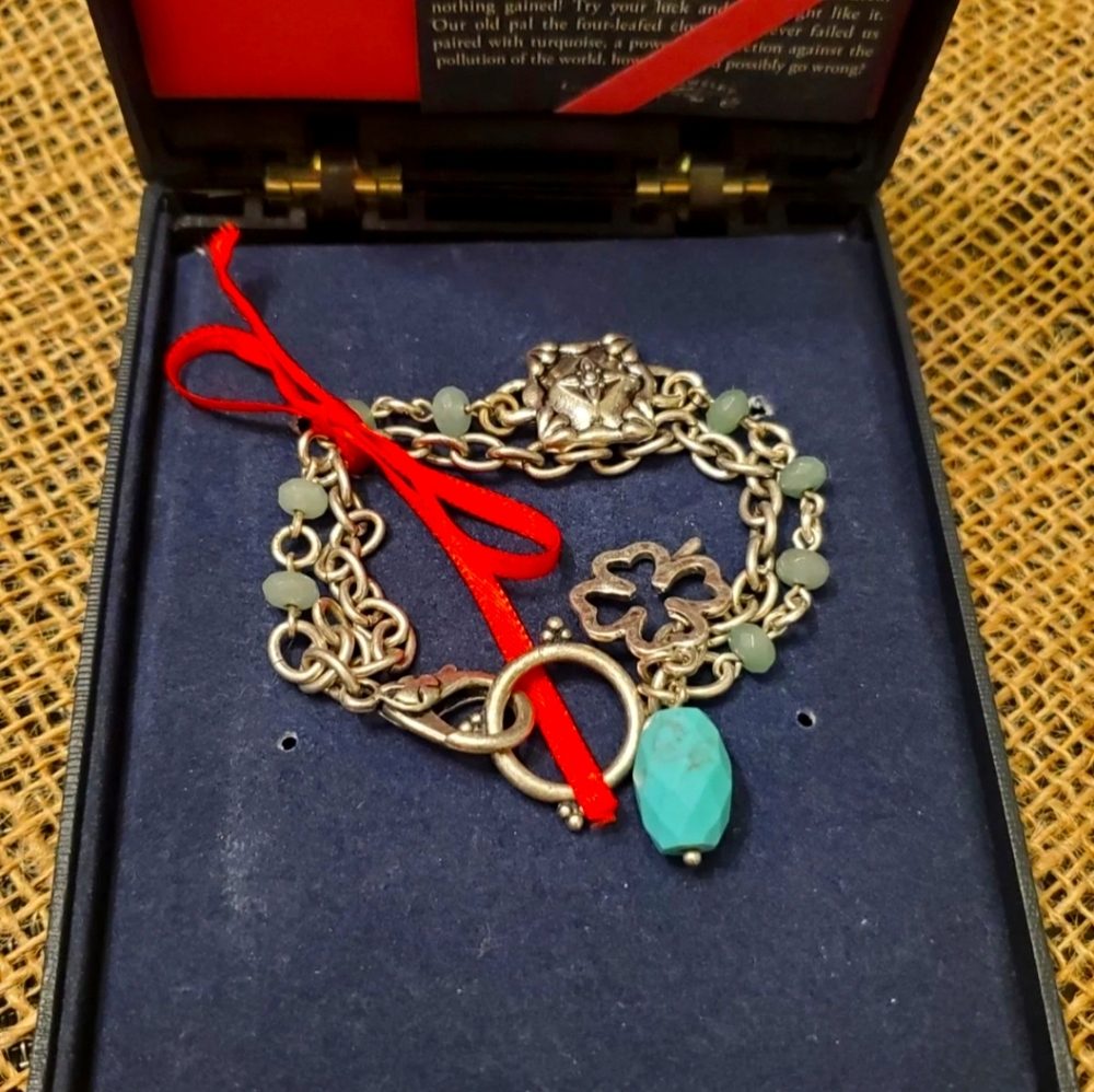 Lucky Brand Clover Luck Bracelet